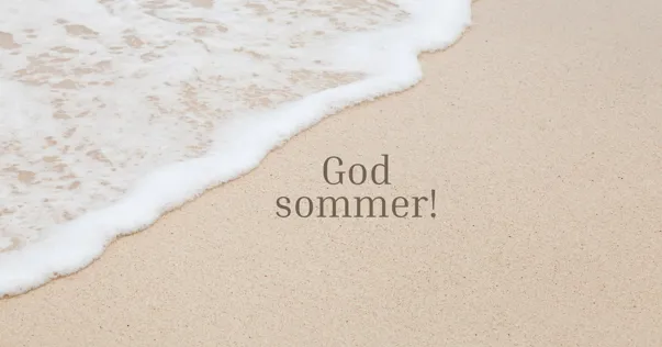 Beige White Minimalist Photo Beach Summer Desktop Wallpaper